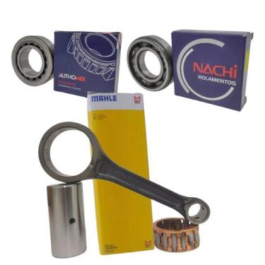 Imagem de Kit Rolamentos Virabrequim Titan 150 + Biela Titan 150 Metal - METAL L