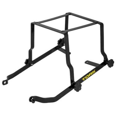 Imagem de Suporte Baú 80 Litros Pro Tork Removível Suzuki Yes, PRETO, Único