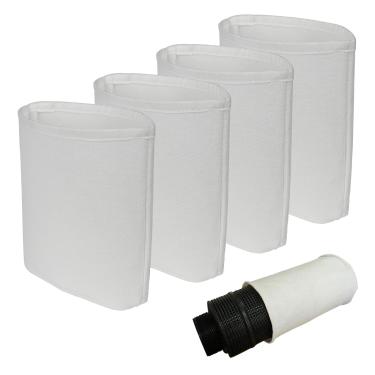 Imagem de PROSOCOOL Bolsa de filtro de spa de substituição para LA Spas Aqua Klean bolsa de filtro multiuso bolsa de filtro para banheira de hidromassagem - pacote com 4