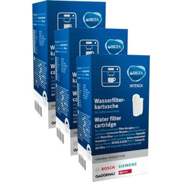 Imagem de Bosch Brita Intenza 17000705 - Pacote com 3 - Substituição do filtro de água para máquina de café totalmente automatizada série TCZ7003 / TZ70003 TCA 7 / TCC 7 / TES 70