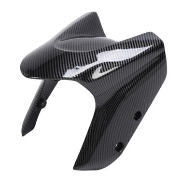 Imagem de Protetor de Lama Frontal de Motocicleta, Estilo de Fibra de Carbono para Tmax 530 e 500, Proteção Confiável e Resistente, Proteção contra Respingos de Carenagem