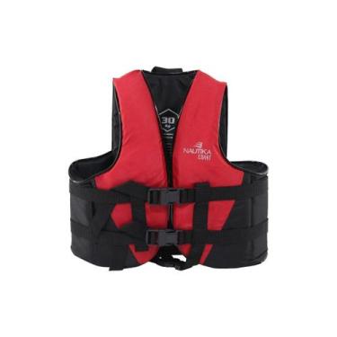 Imagem de Colete salva-vidas Coast NTK 40kg - Nautika Lazer, Vermelho