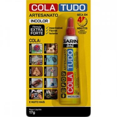Imagem de Cola Tudo Dag Artesanato 17G Garin