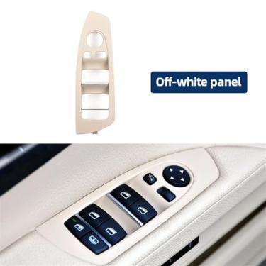Imagem de RHD LHD Carro Banco Dianteiro Painel de Elevação Interruptor de Controle de Janela Interna Porta Interruptor de Elevação de Janela Habitação Compatível Para BMW Série 7 F02(Offwhite Front Left)