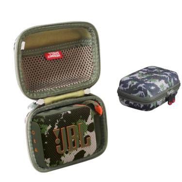 Imagem de Hermitshell Estojo rígido de viagem para JBL Go 4 - Alto-falante Bluetooth ultraportátil (quad, capa rígida)