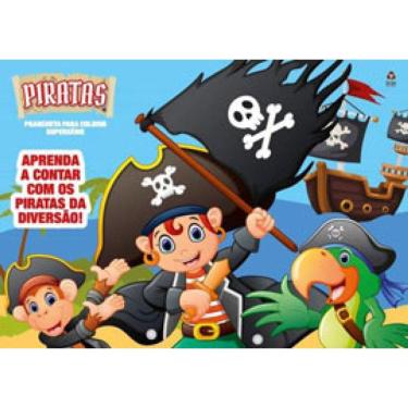 Imagem de Piratas - Prancheta Para Colorir - Supersérie