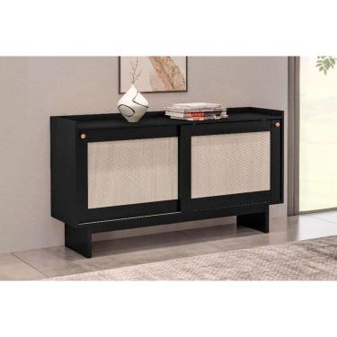 Imagem de Bar de Sala Jantar 1295 2 Pts-Carraro Preto