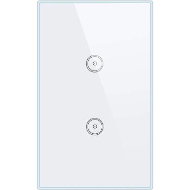 Imagem de Interruptor Smart 2 Botões Nova Digital - Alexa E Google