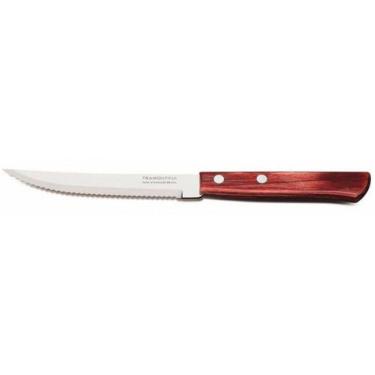 Imagem de Faca Inox Churrasco Polywood Tramontina, Marrom