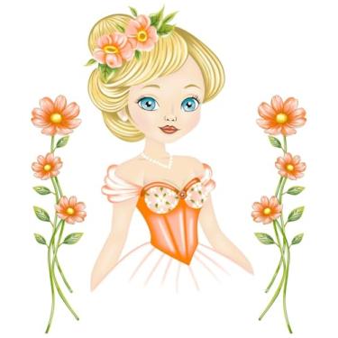 Imagem de Pano De Prato Para Artesanato Boneca Cindy com Glitter Kit C/30