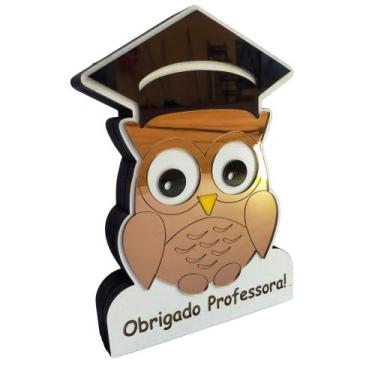 Imagem de Corujinha de Mesa Presente Original Dia dos Professores! Para Professo