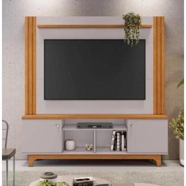 Imagem de Home Bálsamo Para Tv Até 65" JCM Movelaria - Cinamomo/Off