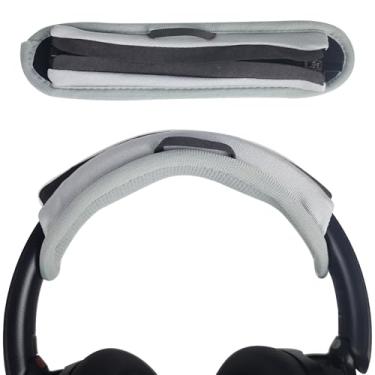 Imagem de Adhiper Capa universal para fones de ouvido Sony Beats Bose Soundcore HyperX ATH Skullcandy JBL Jabra, capa protetora para fones de ouvido Sony XM6, XM5, XM4 e Beats Studio Pro/Solo4 - cinza