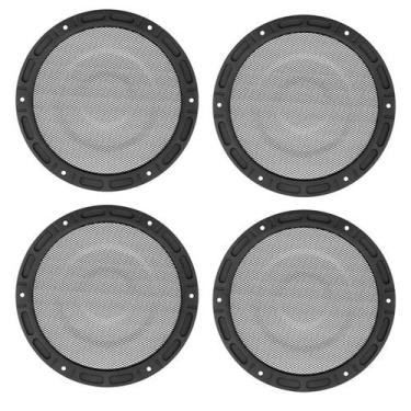 Imagem de 2 Pares Tela Plástica 10 Polegadas Grade Alto Falante Arlem - PERMAK