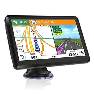 Imagem de Dispositivo de navegação GPS de painel global de 17,78 cm com mapa SAT NAV mais recente para todos os carros, caminhões e caminhões (729)