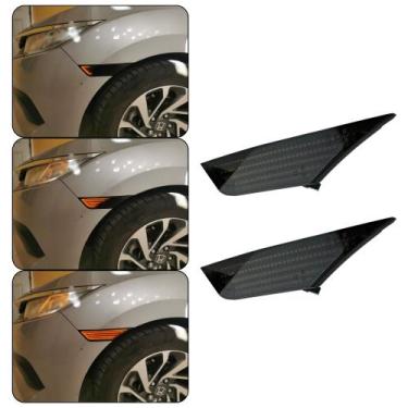 Imagem de Luz Led lateral Fume e Amarelo Honda Civiv G10 Touring LX EX - Estilo 