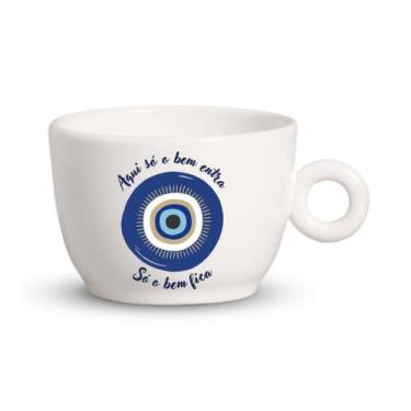 Imagem de Consumê Bojuda Olho Grego Sortida 470ml - Cerâmica Regina