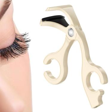 Imagem de Curvador De Cílios | Ferramentas De Maquiagem | Ferramenta de Beleza Com Efeito Duradero Para Iniciantes Maquilhagem Cosmeticos Viagem Uso Diario Feminino