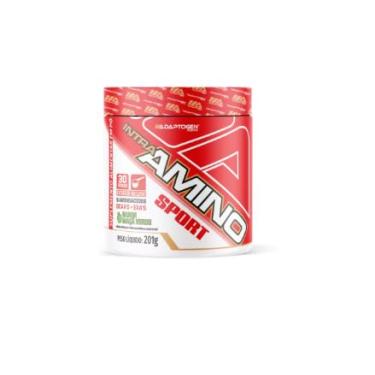Imagem de Intra Amino Sport 9 Aminoácidos BCAA + EAA com Eletrólitos Sabor Maçã Verde 201g 30 Doses Alta Performance Adaptogen