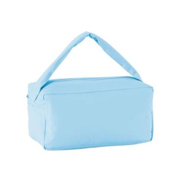 Imagem de Bolsa Frasqueira Térmica 2,78 Litros Impermeável (Azul Bebê)