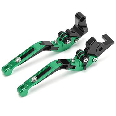 Imagem de Alavancas de Freio de Motocicleta 2pcs Liga de Alumínio CNC para XJ6 Diversion 2009 a 2015 Black (Verde)