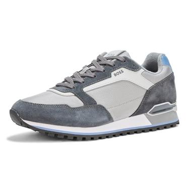 Imagem de BOSS Tênis masculino Parkour Runn, Cinza claro lua, cinza carvão, 42