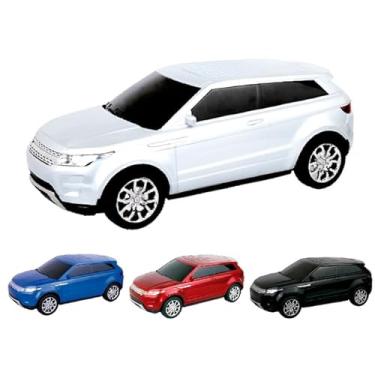 Imagem de Caixa de Som Bluetooth Portátil em Formato de Carro, Vermelho (Azul)