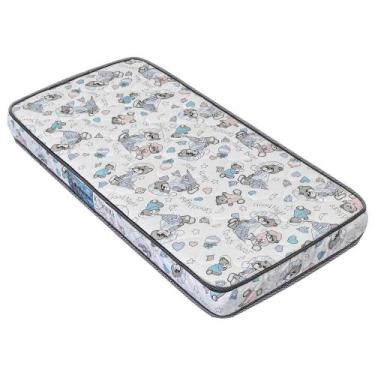 Imagem de Colchão para Berço Espuma D20 Sonequinha Antialérgico e Antiácaro Todo