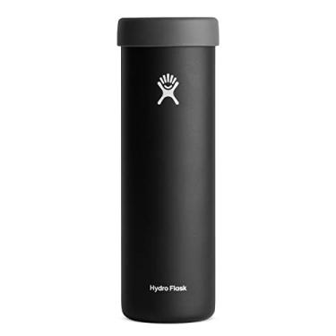 Imagem de Hydro Flask Copo térmico duplo de aço inoxidável tandem reutilizável de 350 ml preto - isolado a vácuo, lavável na lava-louças, livre de BPA, não tóxico