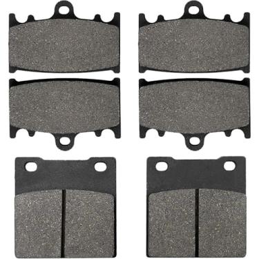 Imagem de Pastilhas de freio dianteiras e traseiras compatíveis com Suzuki GSXR 600 1997-2003 / GSXR 750 2000-2003 / TL 1000 S 1997-2001