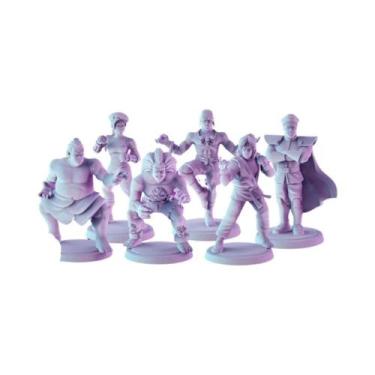 Imagem de Miniaturas Street Fighter Para Rpg, Zombicide, D&d Kit2 - CKG3D