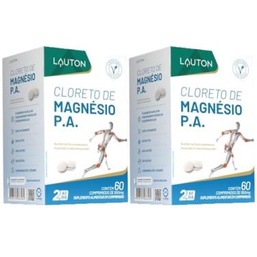 Imagem de KIT 2X Cloreto de Magnésio P.A 60 comprimidos - Lauton