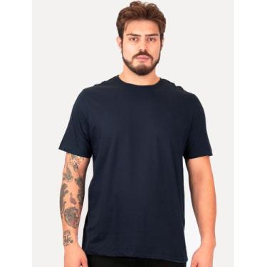 Imagem de Camiseta Individual Masculina Comfort Icon Azul Marinho, M/M