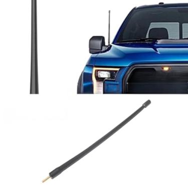 Imagem de Antena de borracha flexível com cabeça de bala para veículos off-road americanos, kit de carroceria, acessórios de carro (para F150/Raptor 2009-2025 e Bronco 2021-2025)