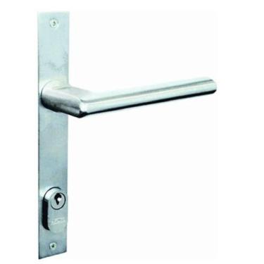 Imagem de Fechadura 2330 Escovada Portas Perfil estreito Lafonte Espelho 621 - L