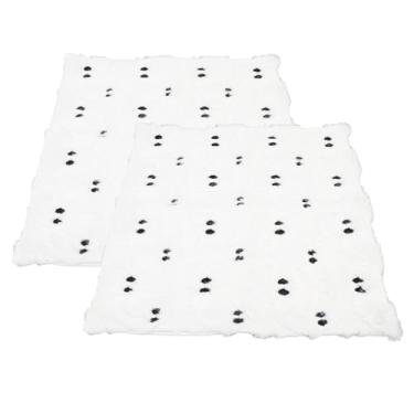 Imagem de Fafeicy Códigos de Travesseiros de Arremesso de Fantasma Branco 2 Pacote, Material de Primeira Classe, Design de Cor Branca Sólida, Lavável Máquina, Ideal para a Sala de Estar para Decoração de Casa