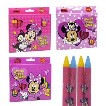 Imagem de Giz de Cera Jumbo Minnie Mouse - Molin