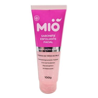 Imagem de Sabonete Esfoliante Facial Mió Esfoliação Suave para Todos os Tipos de Pele 100g