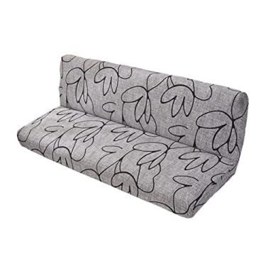 Imagem de Bothyi Capa de Sofá-cama Sem Braços, Futon de Elastano, Assento de Sofá-cama Dobrável, F, Tamanho real