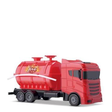 Imagem de Caminhao fire tank 410 - Orange Toys