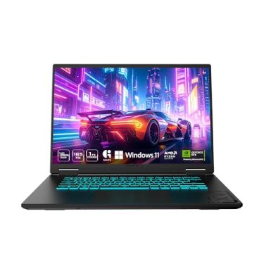 Imagem de GIGABYTE - Laptop para jogos A16-165Hz 1920x1200 WUXGA - NVIDIA GeForce RTX 5060 - AMD Ryzen 7 260-1TB SSD com 16GB DDR5 RAM - Windows 11 Home AD Gaming A16 3VHK3US894SH