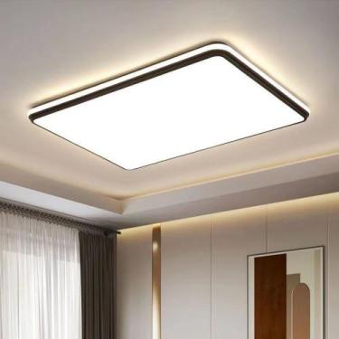 Imagem de Luminária Led Moderna de Teto Para Quartos Luz Fria e Luz Quente - Kin