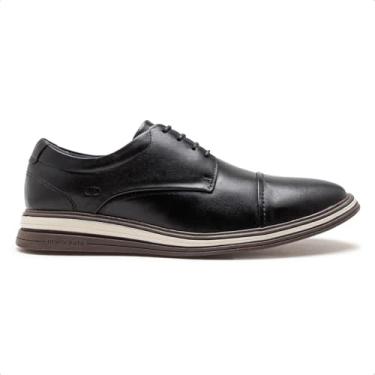 Imagem de Sapato de Couro Democrata Masculino Dune Hi-soft 32 Preto 298202-001 39
