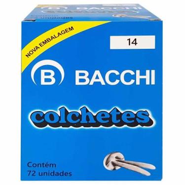 Imagem de Colchete N 14 Bacchi C/ 72 Unidades