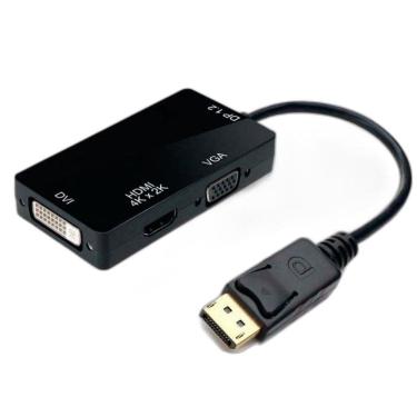 Imagem de Adaptador Conversor Dysplayport Para Vga/Hdmi/Dvi