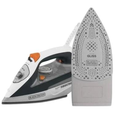 Imagem de Ferro a Vapor 1200W Turbo Air Black Decker Ceramica Silver 220V