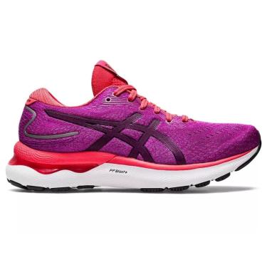 Imagem de Tênis Asics Gel Nimbus 24 Feminino - Rosa+Vermelho
