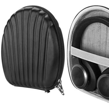 Imagem de Capa de fone de ouvido Geekria Seashell para B&O H9i, H9, H8, H7 H6, H4, H2 Bang & Olufsen Fones de ouvido e mais, Beoplay protetor rígida bolsa de transporte para viagem com espaço para acessórios