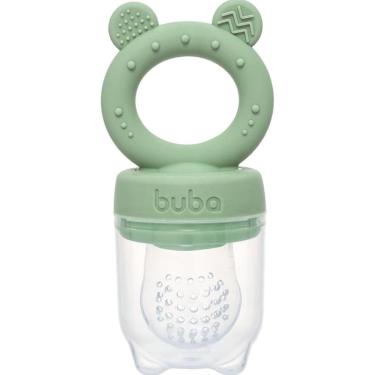 Imagem de  Porta-Frutinhas Introdução Alimentar Mordedor com Texturas em Silicone Buba 