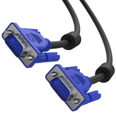Imagem de Cabo Vga Para Monitor Projetor E PC 1.5m Alta Qualidade No Sinal Vídeo